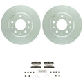 Bosch 2X Rear Quietcast Rotors & Blue Ceramic Brake Pads for Mazda 6 (2003–2005)