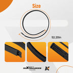 Roof Drip Molding Trim for Toyota Tundra Double Cab (2007–2020)