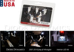 Interior White LED Light Kit for Jeep Wrangler JK (2007–2018)