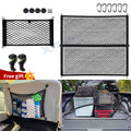 Elastic Cargo Mesh Organizer Net Kit for Pickup Trucks Trailers (4' x 4')
