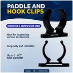 Boat Hook Holder Spring Clips for Five Oceans (up to 1-1/2" Tube) FO1843