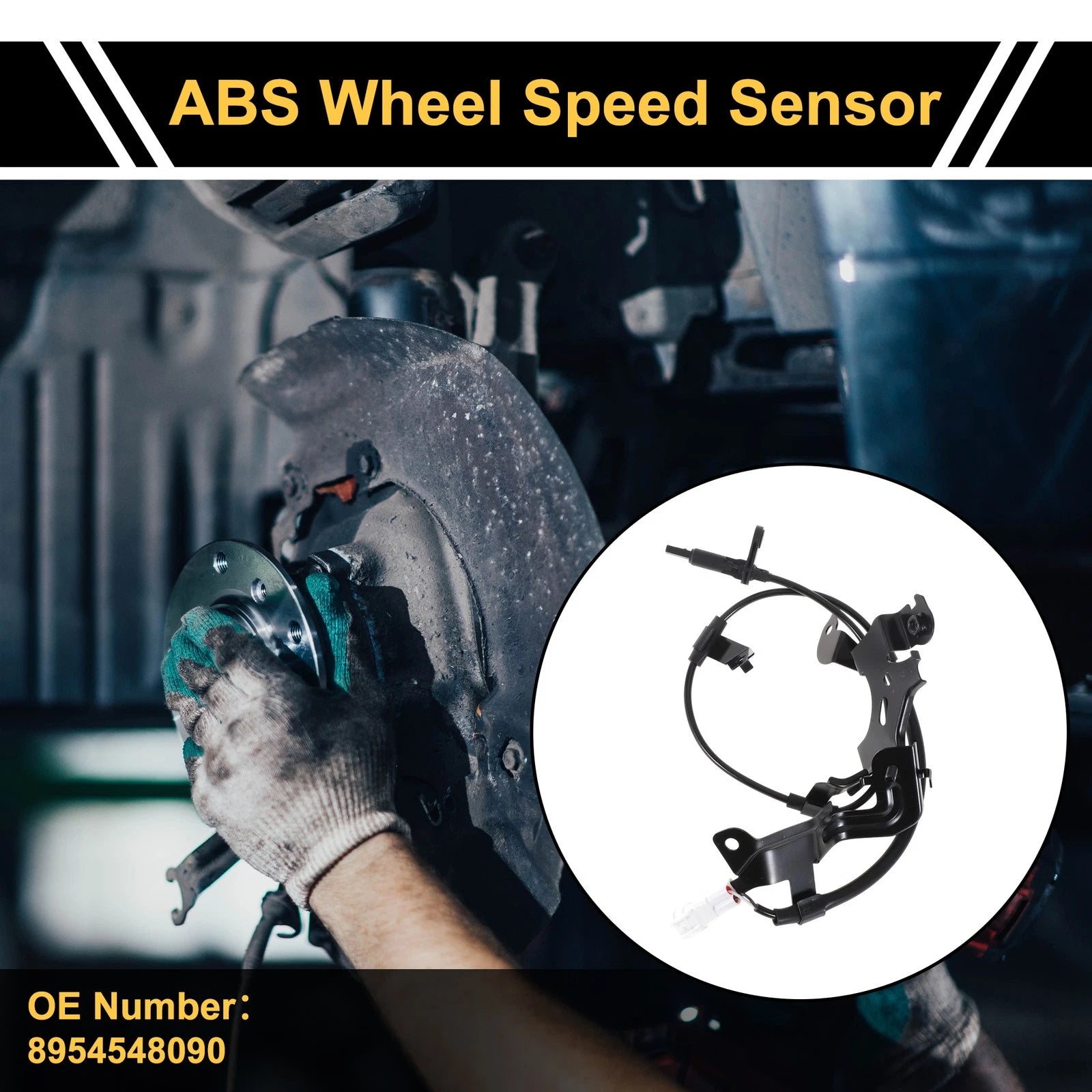 ABS Wheel Speed Sensor No. 8954548090 for Lexus RX450 (2015–2022) Rear Right