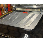 Aluminum Vented Hood Louver for Jeep Wrangler TJ (1997–2002) Black Powder Coated
