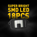Canbus LED License Plate Light Housing for Ford Mustang (2005–2009)