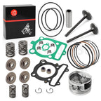 Top End Piston Kit & Valve Gasket for Yamaha Raptor Warrior 350 (2003–2006)