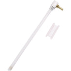 Fuel Extraction Tube for Boat (12 Inch, Brass, Filtered, Threaded Ends)