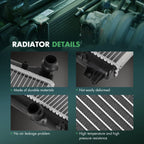 Aluminum Radiator for Volkswagen Tiguan (2009–2015)