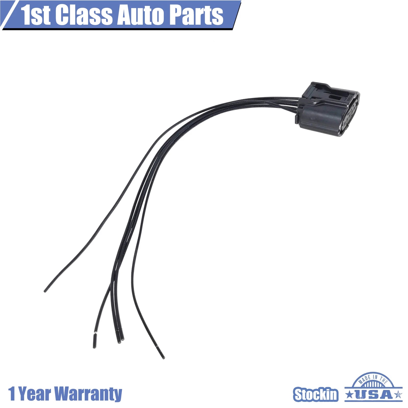 Mass Air Flow Sensor Connector for Chevrolet Silverado GMC Savana Sierra (S1712)