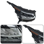 Headlight for Nissan Pathfinder (2022â2023) LED Chrome Bezel Right Side