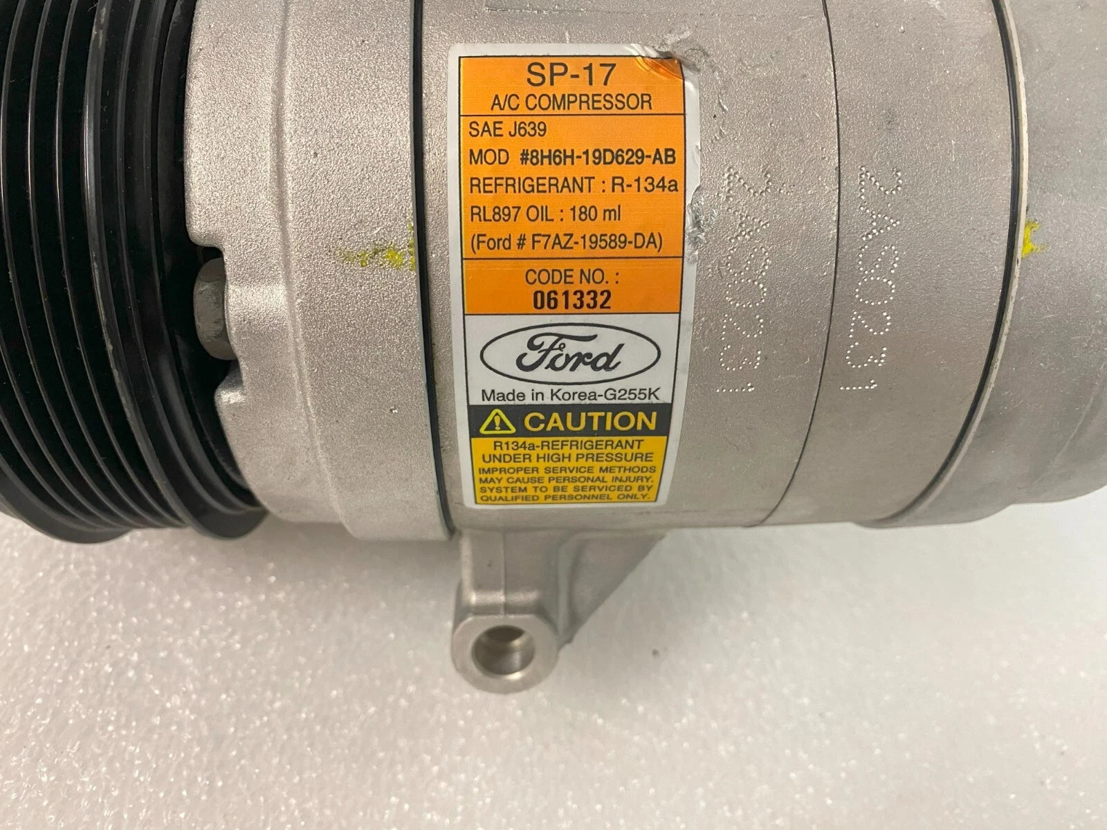 AC Compressor for Lincoln MKZ, Fusion 3.5L (2007–2011)