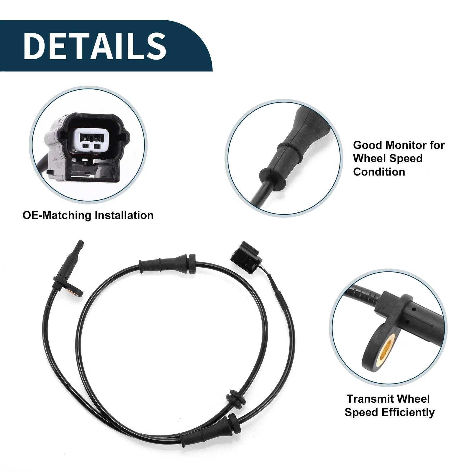 ABS Wheel Speed Sensor No. 47910-1JA0B for Nissan Quest (2011–2017)