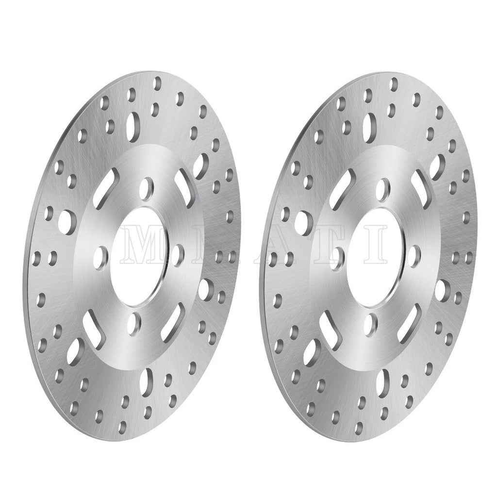 2X Front Brake Disc Rotors for Yamaha Wolverine 350, Kodiak 400, Grizzly 400