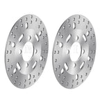 2X Front Brake Disc Rotors for Yamaha Wolverine 350, Kodiak 400, Grizzly 400