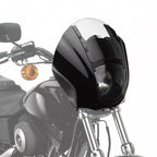 Clear Vivid Black Quarter Fairing for Harley Sportster (1988–Present), Dyna (1995–2005)