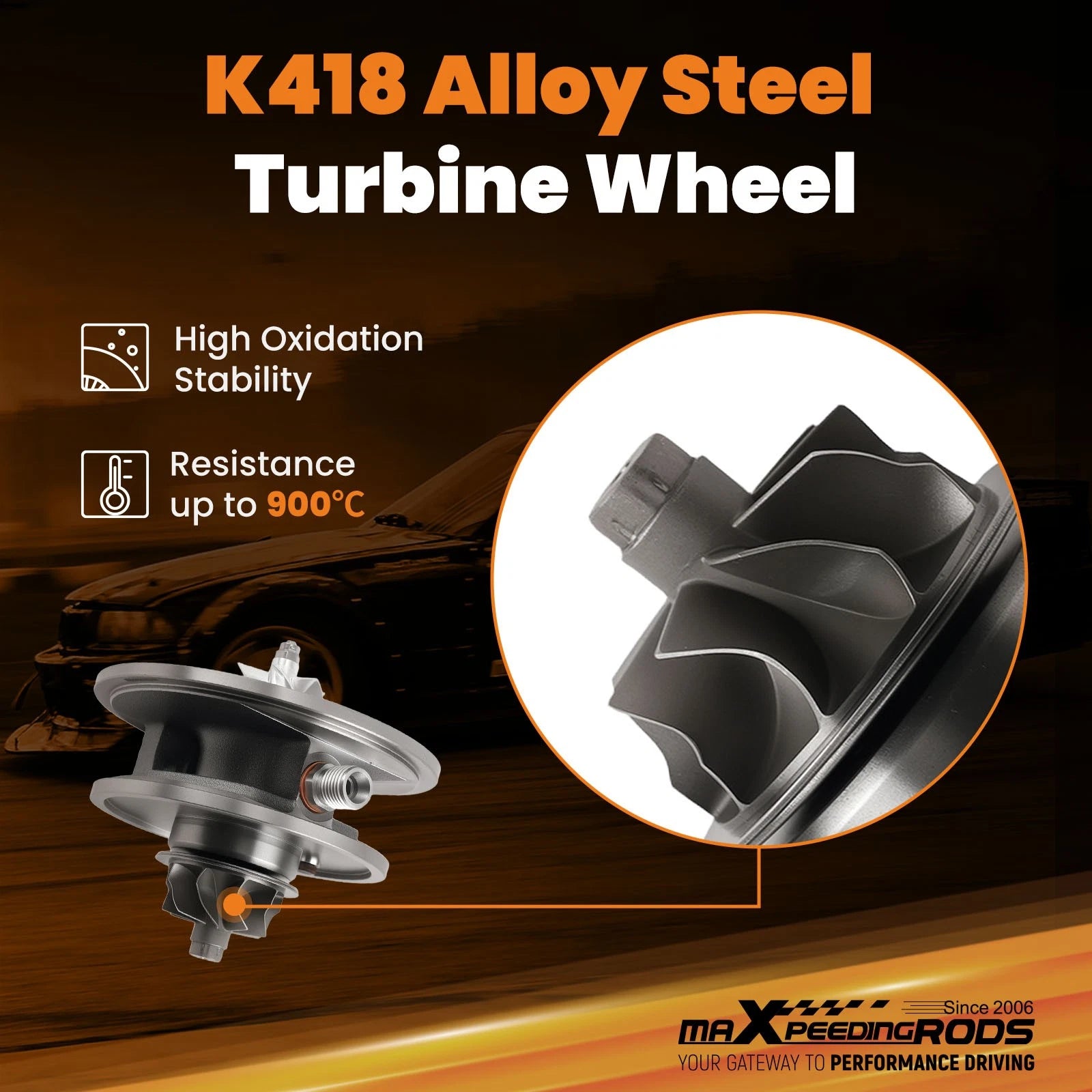 Billet Turbo Core Cartridge for Audi A3 VW Golf Jetta 2.0L (2006–2013) BV40-0020 0005 0035