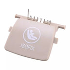 Beige Rear Child Seat Hook Anchor Isofix Cover for BMW X3 X4 X3M X4M (2018-2023)