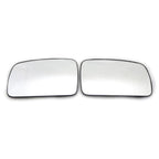 Pair Chrome Side Wing Mirror Glass for Land Rover Discovery III (2004–2009)