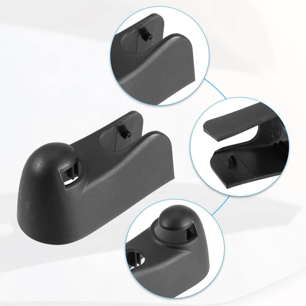 Rear Windshield Wiper Arm Cover Cap for Honda Civic (2001–2006) Black