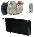 A/C Compressor Kit With Condenser for Toyota Camry 2.4L (2004–2006)