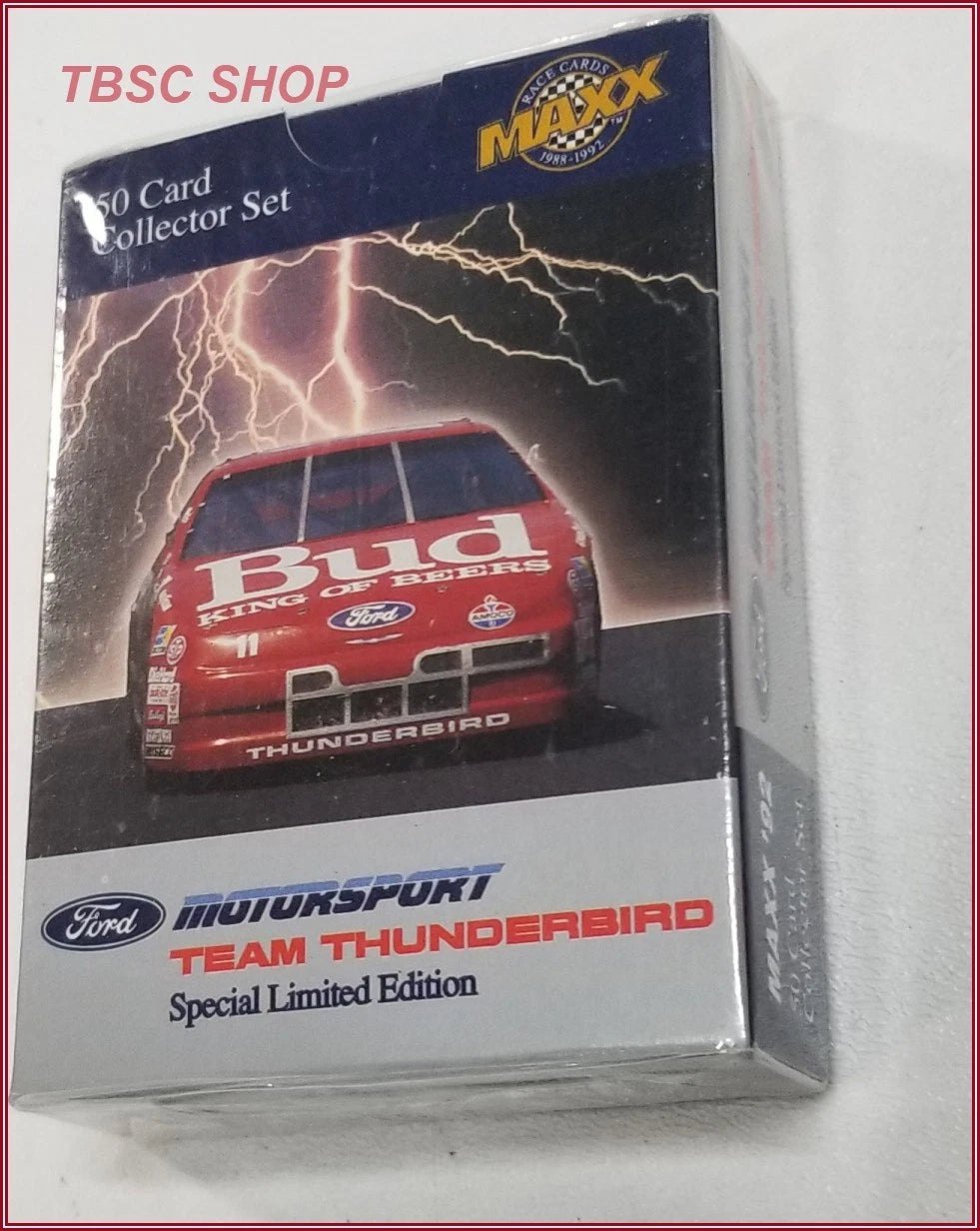Set of 50 Collector Cards for Ford Thunderbird (1992)