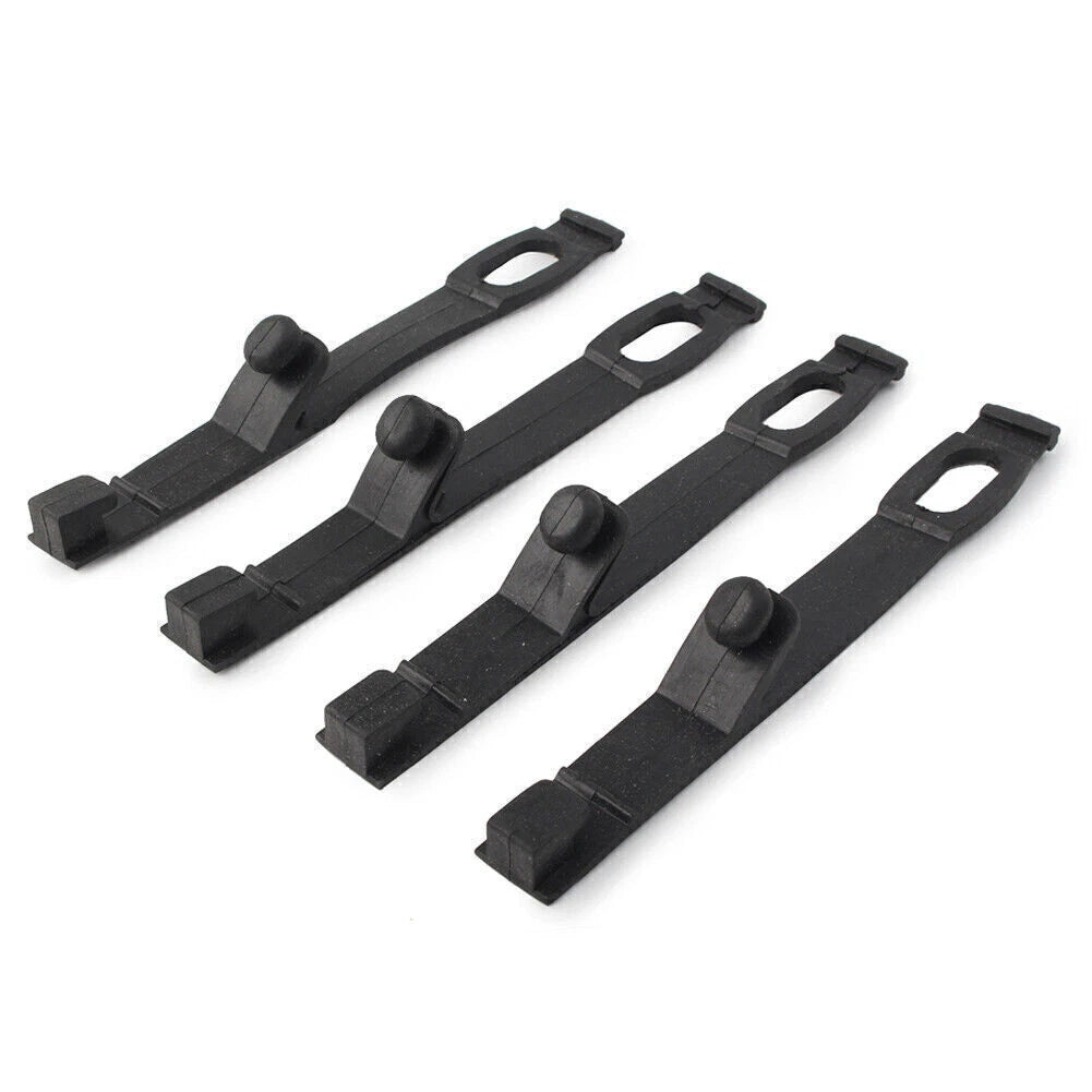 Set of 4 Rubber Straps for Motorcycle Headlight Fairing (Dirt Bike)