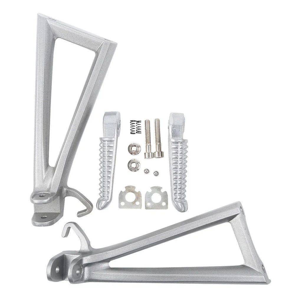 Driver & Passenger Footpegs Footrests Bracket for Yamaha YZF R6 (2006-2016)