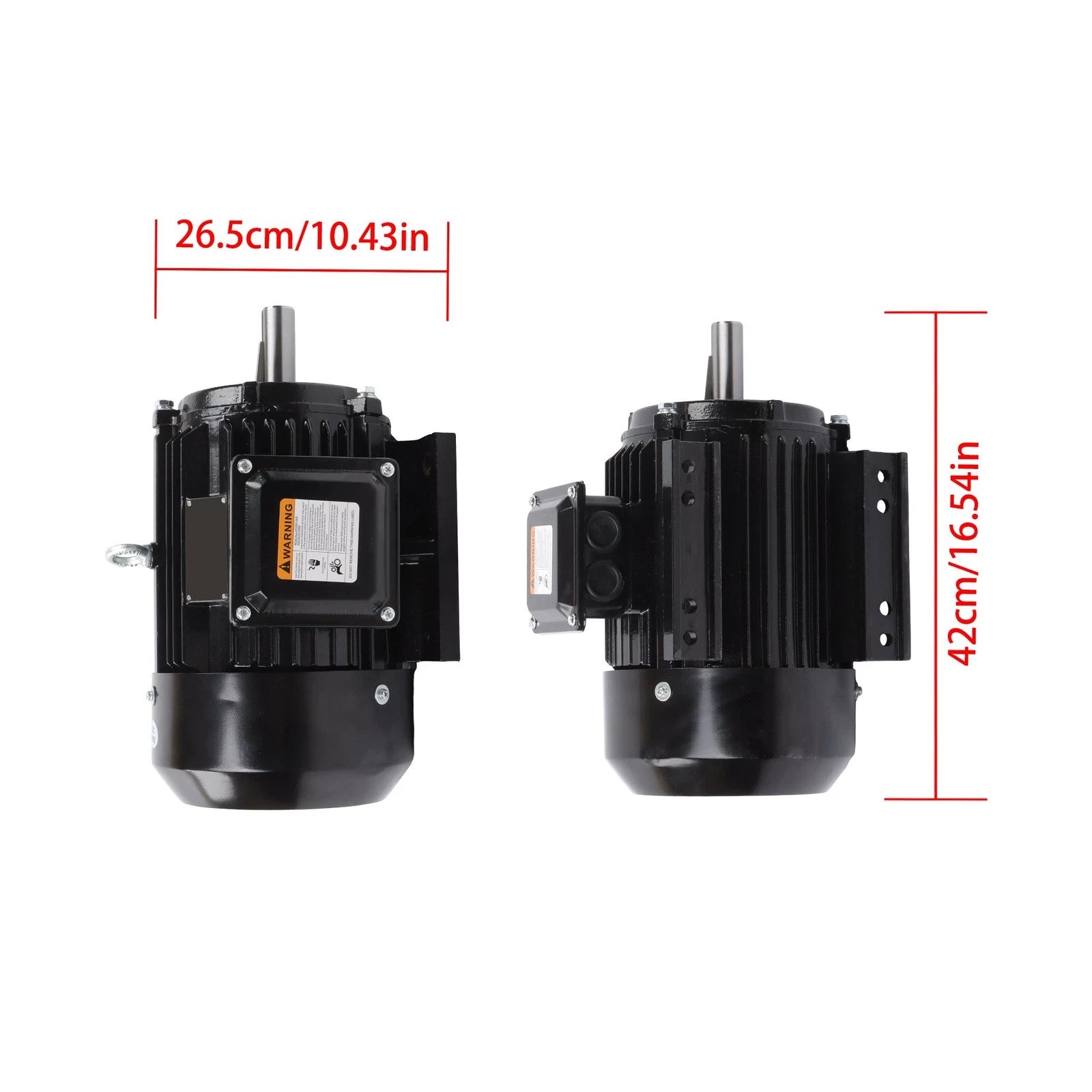 5HP Motor 184T Frame 3600RPM TEFC 230/460V 60Hz 1-1/8"