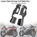 Lower Side Fairings Belly Pan Plate Cover for Aprilia RSV4 (2021–2024)