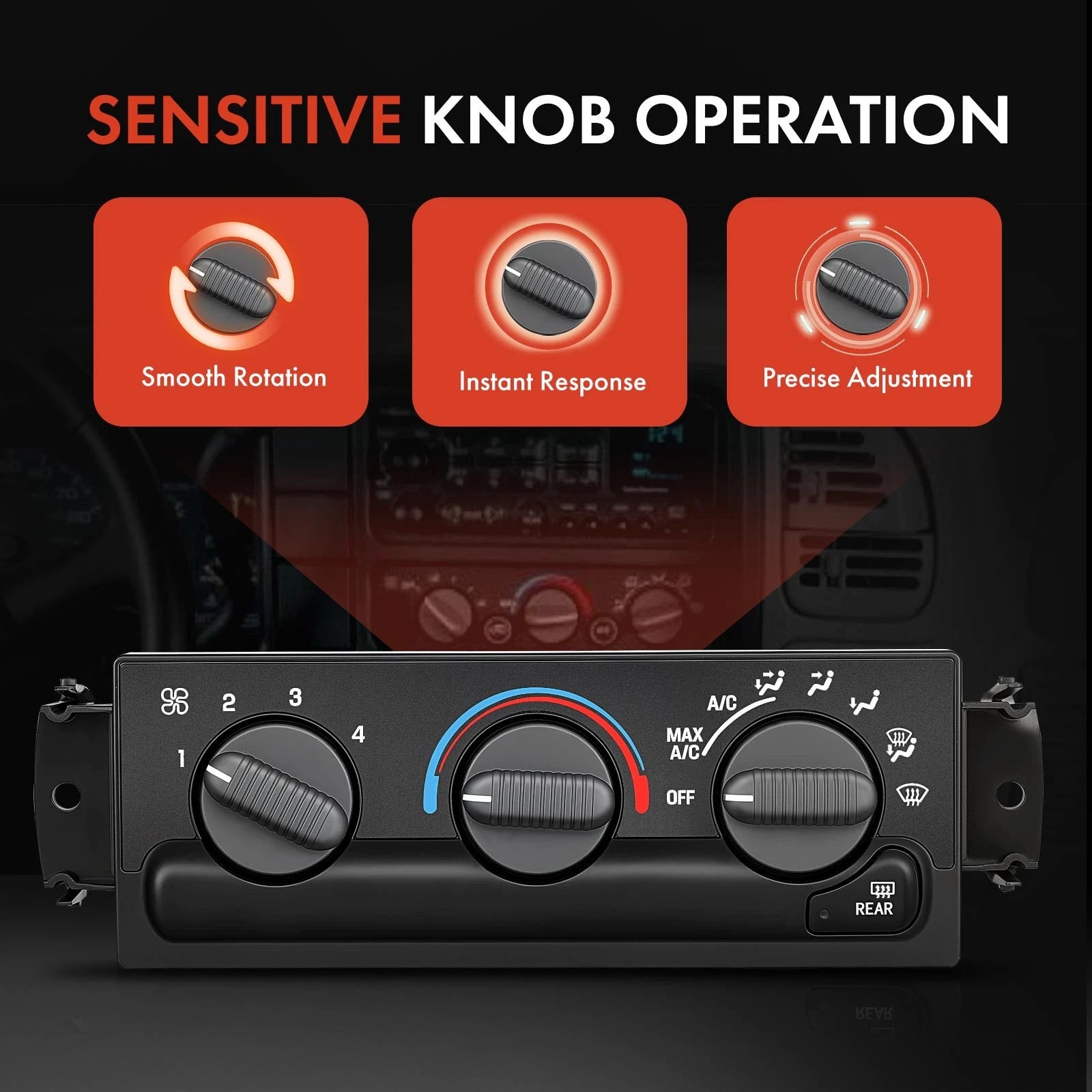 HVAC Control Module for Chevrolet Blazer GMC Jimmy Oldsmobile Bravada (1995â2005)