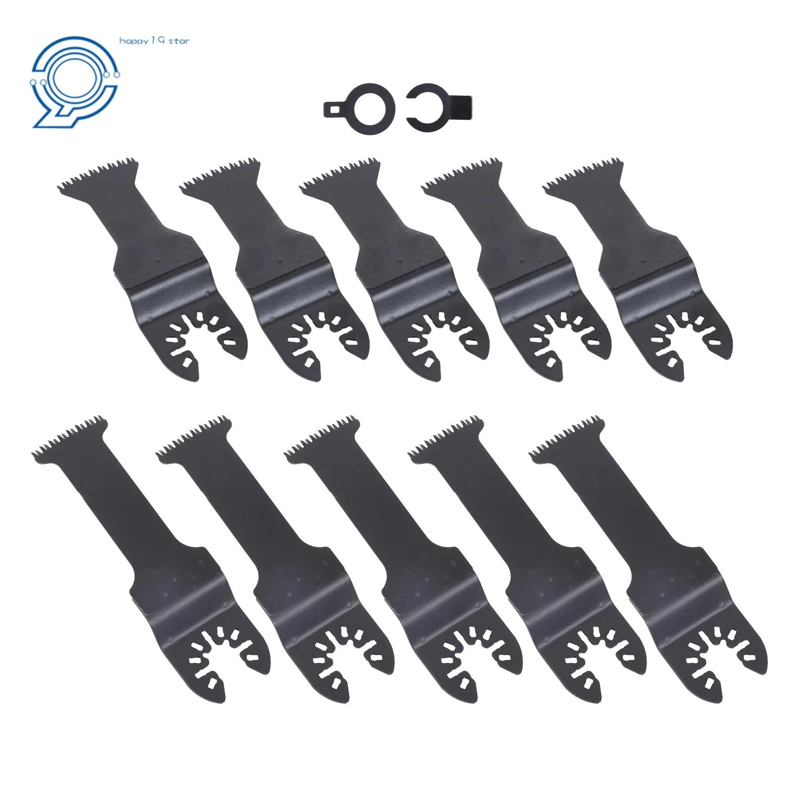 Set of 10 Oscillating Saw Blades for Japanese Multi Tool