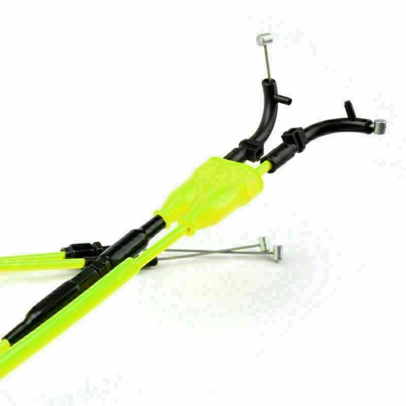Throttle Cable for Yamaha MT-07 (2014–2021) - Yellow, Push/Pull Wire