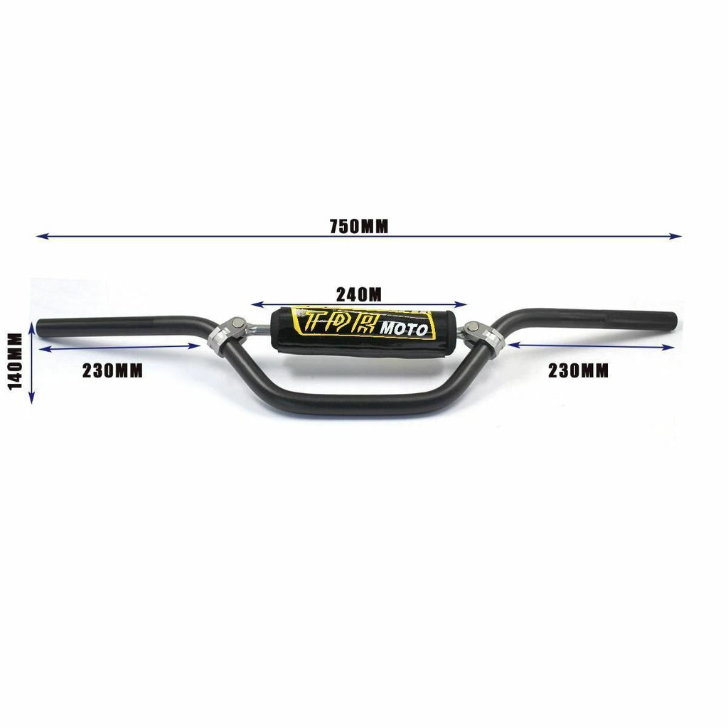 7/8" Handlebar for CRF KLX TTR BBR KAYO BSE 50 70 110 125 140cc (All Years)