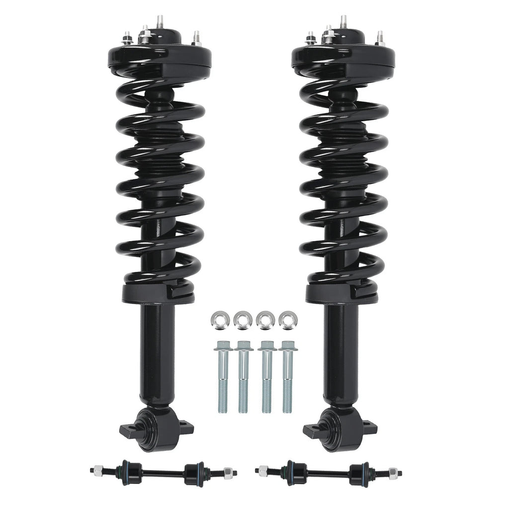 Front Pair Quick Complete Struts & Coil Springs for Ford F-150 (2014)