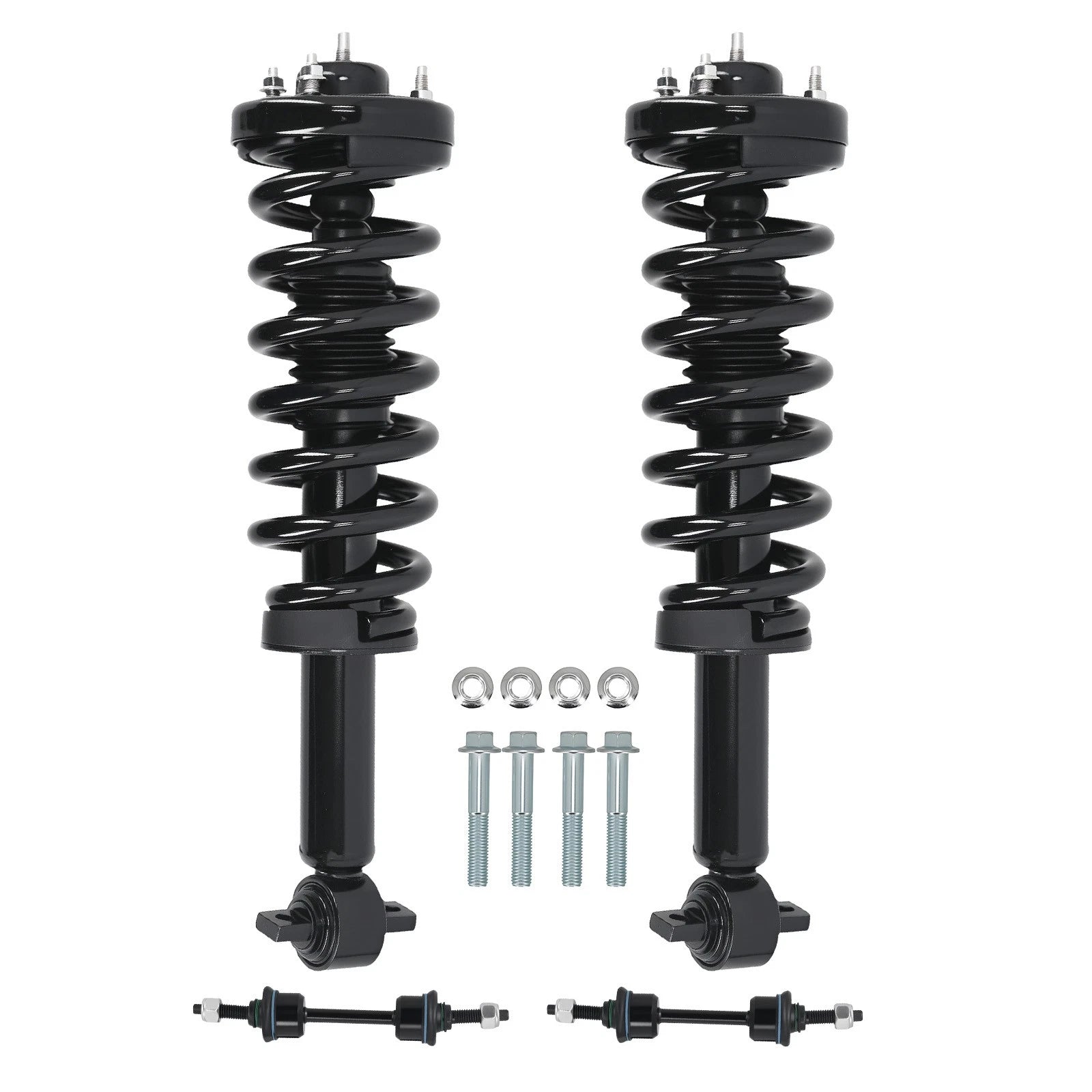 Front Pair Quick Complete Struts & Coil Springs for Ford F-150 (2014)