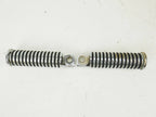 Chrome Rubber O-Ring Grip Pegs for Harley Davidson (Genuine)