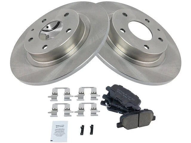Rear Brake Pad and Rotor Kit for Mazda 6 (2014–2015) YM181QC