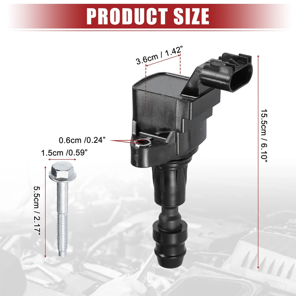 Set of 4 Ignition Coils for Buick LaCrosse 