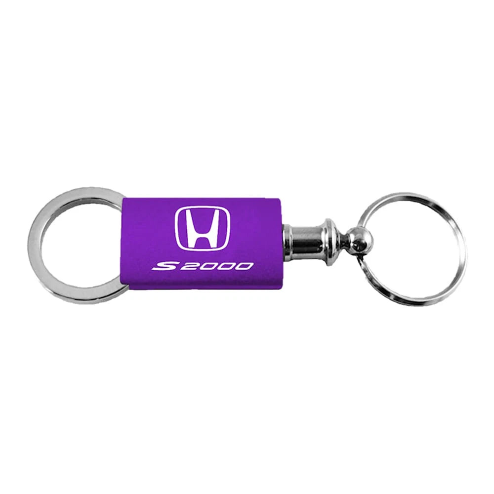 Purple Anodized Aluminum Valet Keychain - Officially Licensed for Honda S2000