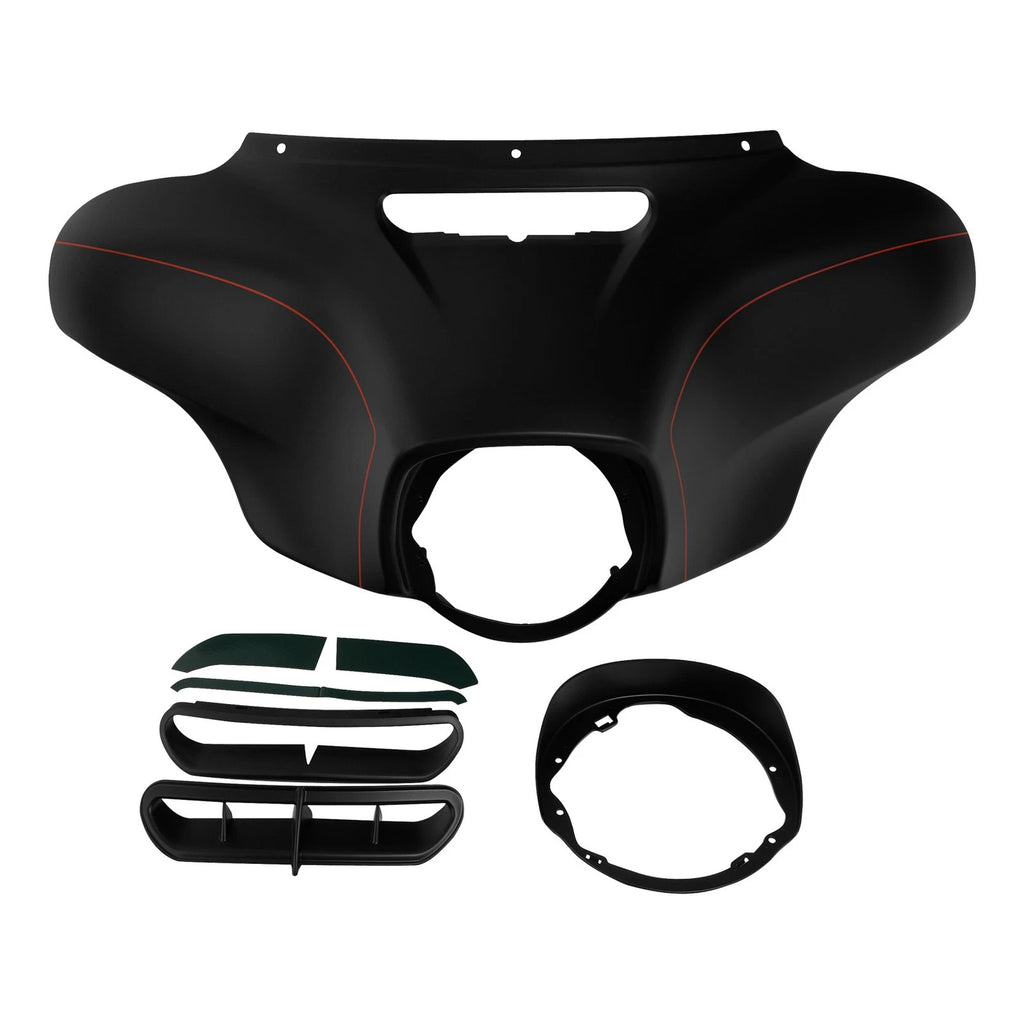 Batwing Outer Fairing for Harley Street Electra Glide (2014–2023) Black Denim