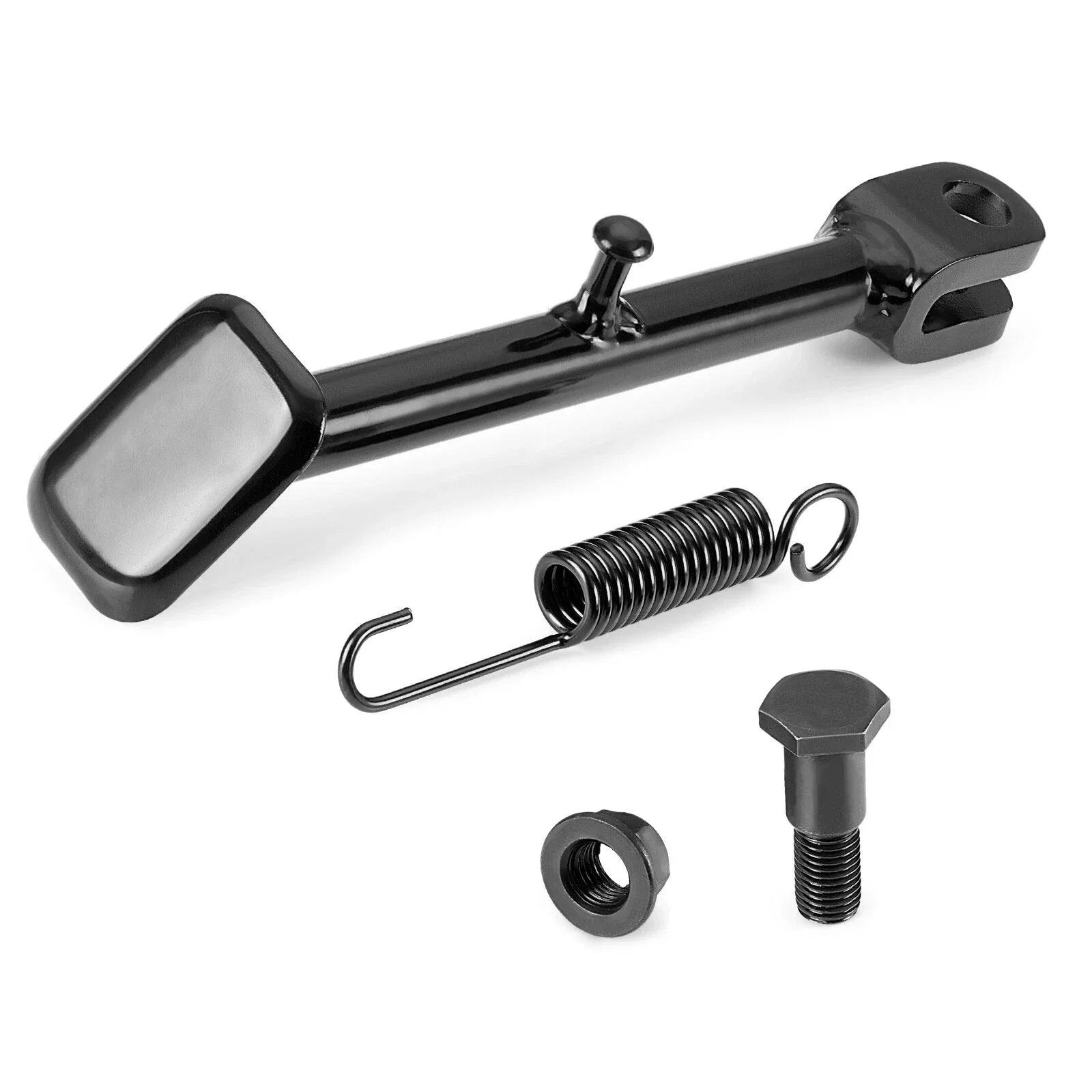 Side Kick Stand Assembly w/ Spring Bolt for Honda CRF50F (2004–2012)