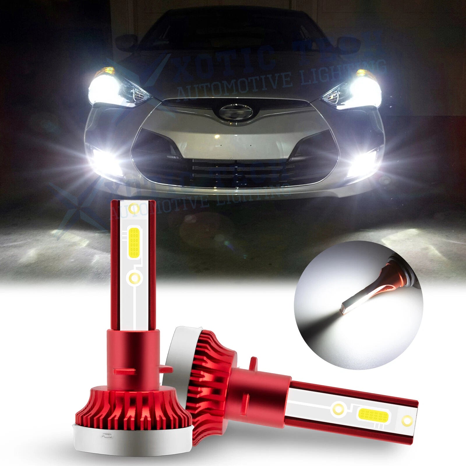 COB LED Fog Light Bulb for Universal Make Model (2010–2020)