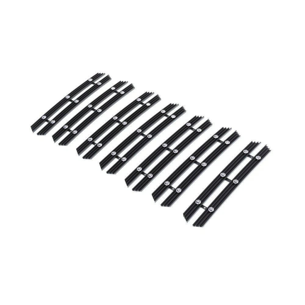 Billet Grille Insert for Jeep Wrangler JK (2007–2018) - Black Rivet Design