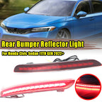 LED Rear Bumper Reflector Fog Light for Honda Civic Sedan (2022–2023)