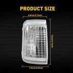 Driver Side Mirror Turn Signal Lamp for RAM Promaster 1500 2500 3500 (2014–2021)