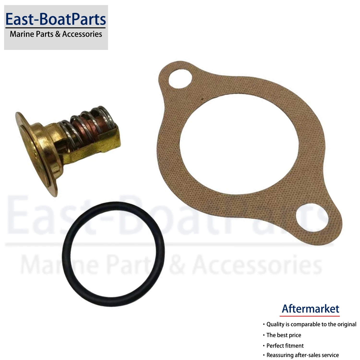 Thermostat Kit 140°F 60°C for Volvo Penta 8.2GLI 8.2GLP 8.2GSi (3853983)