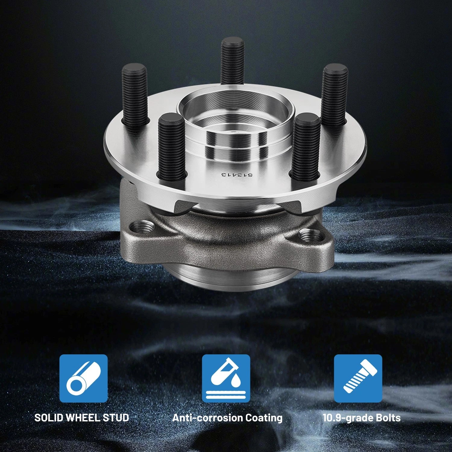 Front Wheel Bearing and Hub Assembly for 2014-2019 Subaru Impreza 2.0L (Set)