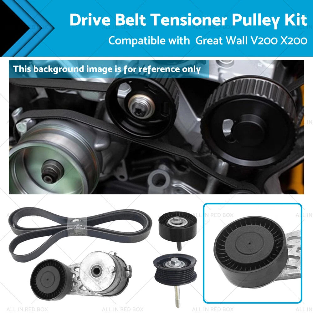 Drive Belt Tensioner Pulley Kit for Great Wall V200 X200 (2010–2018)