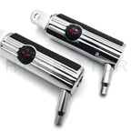 Skull Footpegs for Honda Stateline Shadow VLX VTX1300C VTX1800C VTX1800F (2010–2015)