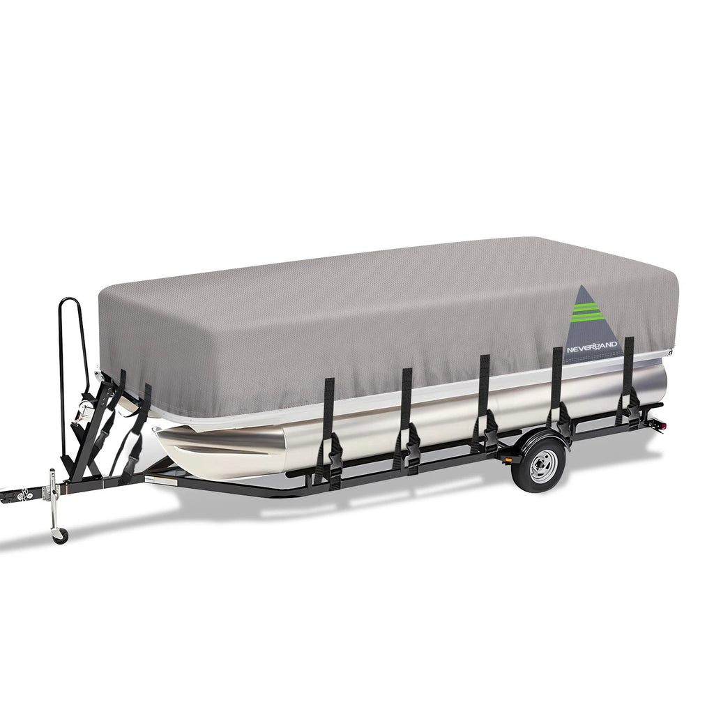 Pontoon Boat Cover Waterproof for 21-24ft Boats (Beam Width up to 104")