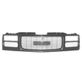 Replacement Black Plastic Front Grille (See compatibility Chart)